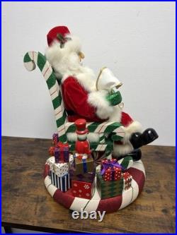 Christopher Radko 2005 Checking It Twice Musical Santa Nutcracker LE 257/1200 Christopher Radko 2005 Checking It Twice Musical Santa Nutcracker LE 257/1200