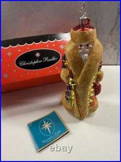 Christopher Radko 2005 Russian Santa 76A Limited Edition 293/300 With Tag & Box