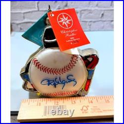 Christopher Radko 2006 Roger Clemens Rocket Man Signed Ornament #1713 Dillards