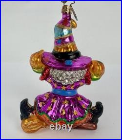 Christopher Radko 2006 Witchity Split Halloween Witch Holding Pumpkins. 1013498