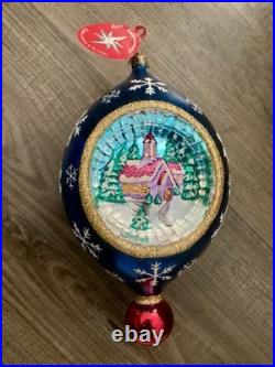 Christopher Radko 20th Anniversary Country Scene Sparkler Ornament (Retired)