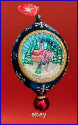Christopher Radko 20th Anniversary Country Scene Sparkler Ornament (Retired)
