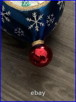 Christopher Radko 20th Anniversary Country Scene Sparkler Ornament (Retired)