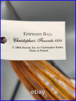 Christopher Radko 20th Anniversary Epiphany Triple Reflector Ornament 1011674