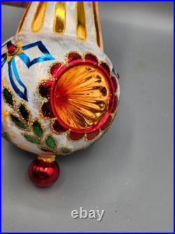 Christopher Radko 20th Anniversary Epiphany Triple Reflector Ornament 1011674 Christopher Radko 20th Anniversary Epiphany Triple Reflector Ornament 1011674
