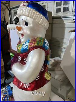 Christopher Radko 3 Foot Snowman Figure Extremely RARE