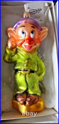 Christopher Radko 60th Anniversary Snow White 8 pc Collection