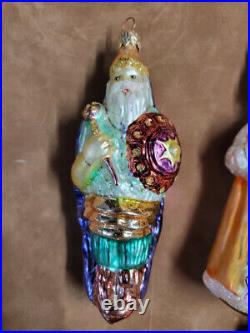 Christopher Radko 6 Piece Nativity Set Christmas Ornaments