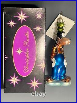 Christopher Radko 70th Anniversary Goofy 2002 A Disney Exclusive