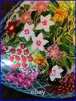 Christopher Radko 7 Ornament 2001 Summer Garden Large RETIRED EXCELLENT Christopher Radko 7 Ornament 2001 Summer Garden Large RETIRED EXCELLENT