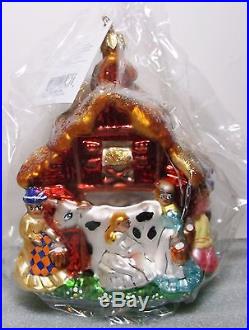 Christopher Radko 8 Eight Maids A'Milking 12 Days Christmas Ornament New Sealed