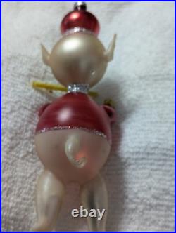 Christopher Radko 96-089-0 Three Little Jigs Set of 3 Italian Ornaments