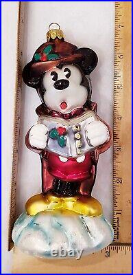 Christopher Radko 99-DIS-06 Caroler Mickey Mouse 1999