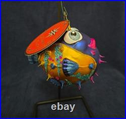 Christopher Radko All Puffed Up Puffer Fish Ornament