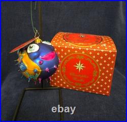 Christopher Radko All Puffed Up Puffer Fish Ornament