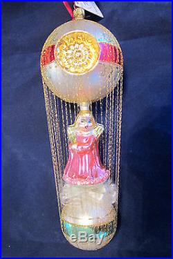 Christopher Radko Angels We Have Heard On High Wire Wrapped Xmas Ornament, Ltd