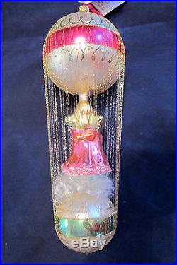 Christopher Radko Angels We Have Heard On High Wire Wrapped Xmas Ornament, Ltd