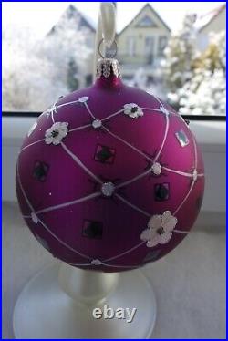 Christopher Radko BALL Christmas Ornament