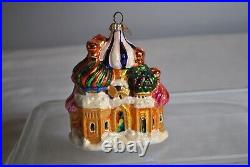 Christopher Radko BASIL DAZZLE RUSSIAN CATHEDRAL Christmas Glass Ornament RARE