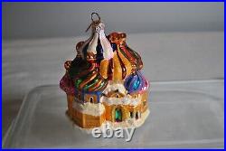 Christopher Radko BASIL DAZZLE RUSSIAN CATHEDRAL Christmas Glass Ornament RARE