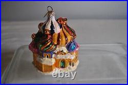 Christopher Radko BASIL DAZZLE RUSSIAN CATHEDRAL Christmas Glass Ornament RARE