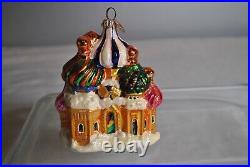 Christopher Radko BASIL DAZZLE RUSSIAN CATHEDRAL Christmas Glass Ornament RARE