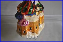 Christopher Radko BASIL DAZZLE RUSSIAN CATHEDRAL Christmas Glass Ornament RARE