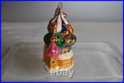 Christopher Radko BASIL DAZZLE RUSSIAN CATHEDRAL Christmas Glass Ornament RARE