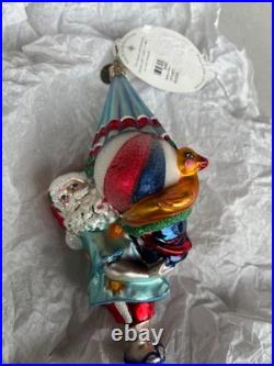 Christopher Radko Beach Bound Santa Claus Christmas Ornament 1014272 New P Christopher Radko Beach Bound Santa Claus Christmas Ornament 1014272 New P