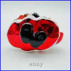 Christopher Radko Big And Bountiful Santa Claus Glass Christmas Ornament 7 NEW