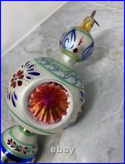 Christopher Radko Blue Danube 2000 Ornament Retired 13 Inch Vintage VERY RARE Christopher Radko Blue Danube 2000 Ornament Retired 13 Inch Vintage VERY RARE
