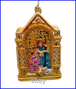Christopher Radko Born in Bethlehem 5.25 Ornament, 1012470, Mint, Box