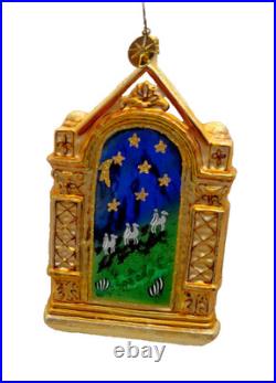 Christopher Radko Born in Bethlehem 5.25 Ornament, 1012470, Mint, Box