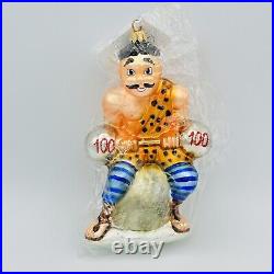 Christopher Radko Brutus Circus Glass Christmas Ornament 7 NEW IN BOX W TAG