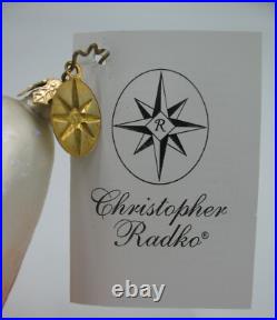 Christopher Radko CANDY CORN CUTIE Two Faced Halloween Ornament Rare HTF 2003 Christopher Radko CANDY CORN CUTIE Two Faced Halloween Ornament Rare HTF 2003