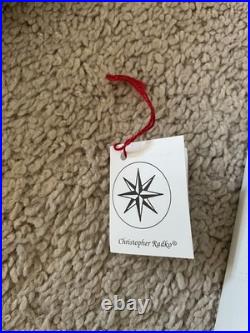Christopher Radko CHRISTMAS EXPRESS Train Glass Garland With Box 72