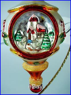 Christopher Radko CHRISTMAS MAGIC Polish Gorgeous Glass Ornament PERFECT