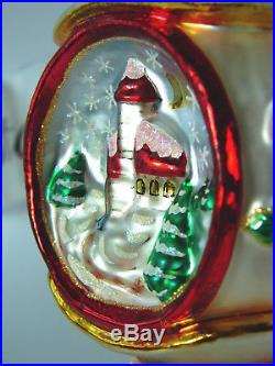 Christopher Radko CHRISTMAS MAGIC Polish Gorgeous Glass Ornament PERFECT