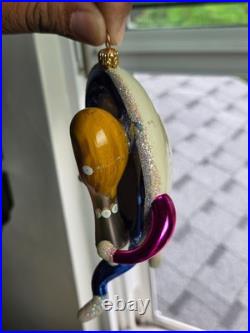 Christopher Radko CHRISTMAS Ornament On the Run The Dish Ran Away with the Spoon