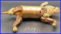 Christopher Radko Centaur With Lyre Harp Glass Christmas Ornament 8.5 X 8