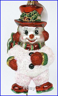Christopher Radko Chappy O'Snow Ornament NEW