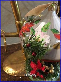 Christopher Radko Christmas Canopy Carousel Ornament