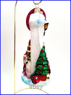 Christopher Radko Christmas Deliveries #1021008 Decorated Door With Toys