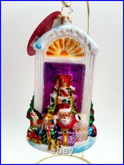 Christopher Radko Christmas Deliveries #1021008 Decorated Door With Toys