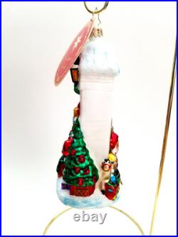 Christopher Radko Christmas Deliveries #1021008 Decorated Door With Toys