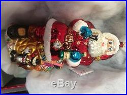 Christopher Radko Christmas Grand Tour Collection (6 over-sized ornaments)-Rare