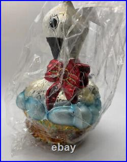 Christopher Radko Christmas Ornament 12 Days Of Xmas 6 Geese A Laying 1998