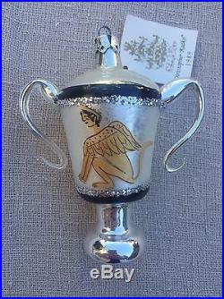 Christopher Radko Christmas Ornament 1989 Rare Grecian Urn Gorgeous Vintage