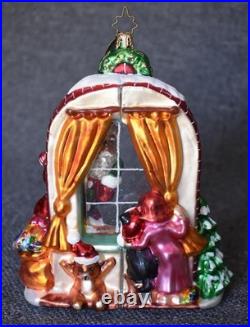 Christopher Radko Christmas Ornament #22 Preparing For Christmas Smaller Version Christopher Radko Christmas Ornament #22 Preparing For Christmas Smaller Version