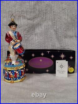Christopher Radko Christmas Ornament A Drummers Dozen In Box Excellent